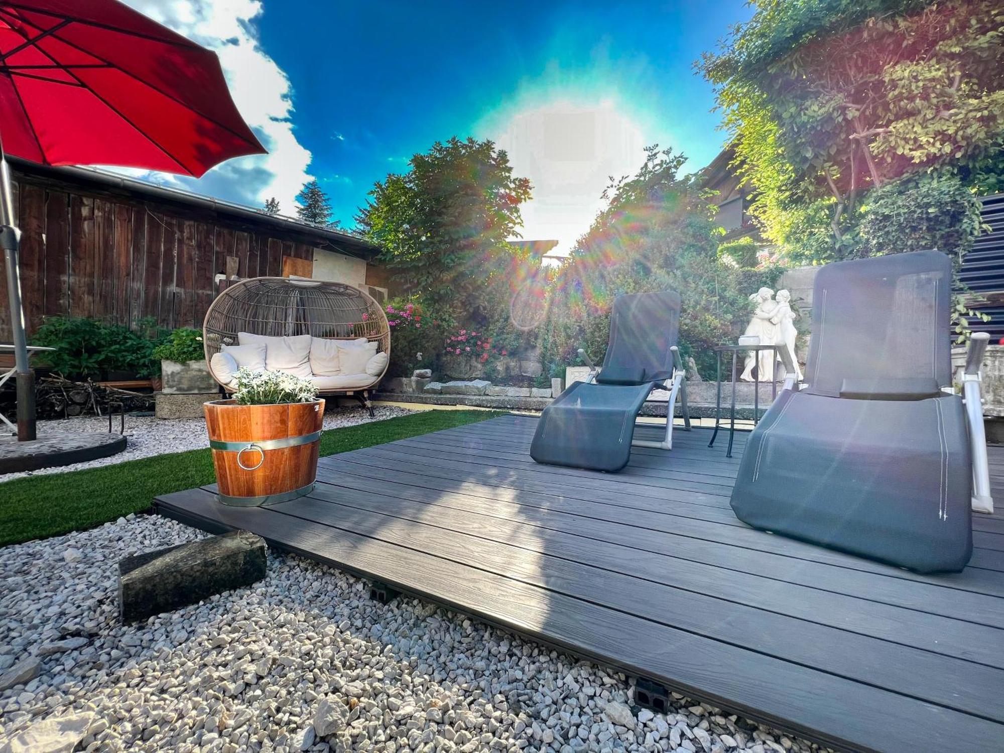 Mitten Im Zentrum Ferienwohnungen Mit Sonniger Terrasse Telfs Eksteriør billede